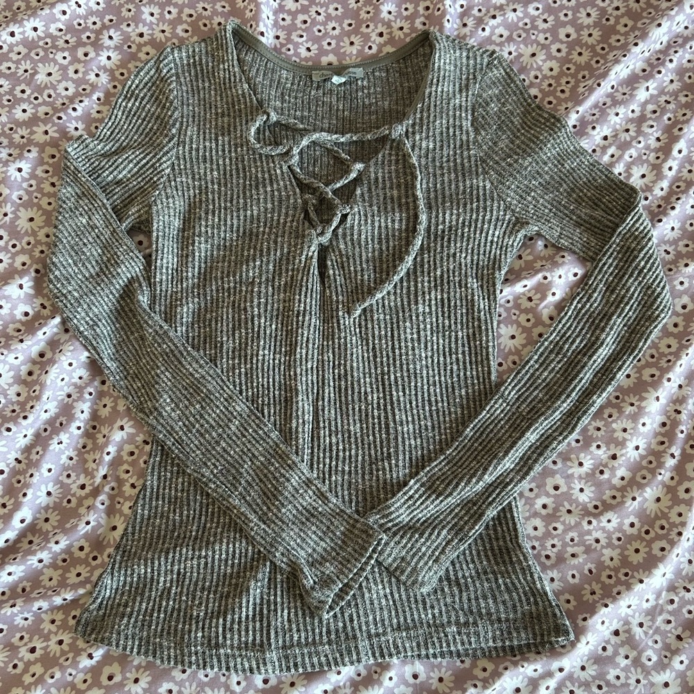 charolette russe long sleeve shirt